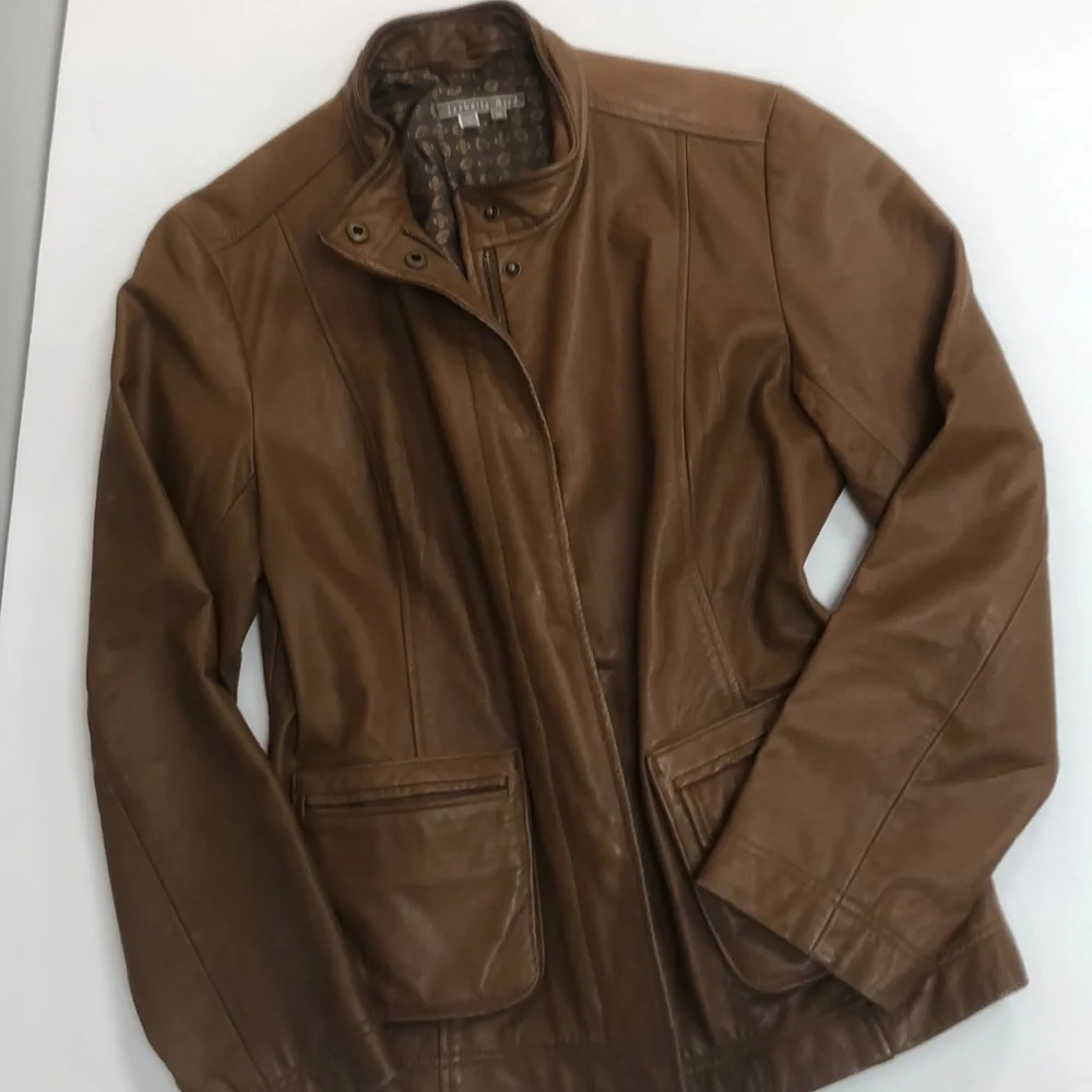 Anthropologie | Isabella Bird leather jacket - Picture 4 of 8